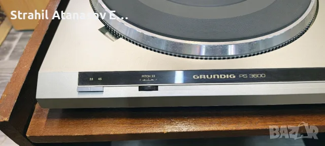Grundig PS 3600 Грамофон DD, снимка 5 - Грамофони - 55992144