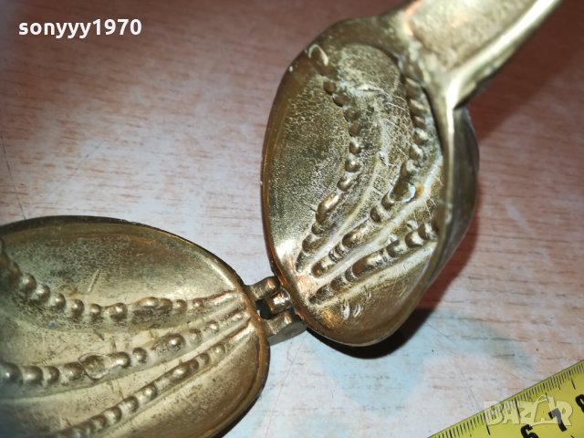месингова антика-орехотрошачка 2912201525, снимка 15 - Колекции - 31251270
