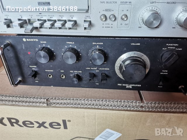 Sanyo PRE MAIN AMPLIFIER MODEL DCA 401   , снимка 2 - Ресийвъри, усилватели, смесителни пултове - 42262774