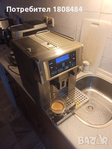 Кафеавтомат Делонги Примадона висок клас, работи отлично , снимка 3 - Кафемашини - 39832662