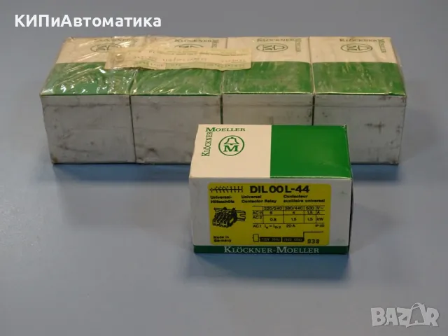 контактор Klockner-Moeller DIL 00L-44 universal contactor relay 220/240V, снимка 11 - Резервни части за машини - 47789160
