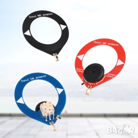 Широколентова антена 10kHz-180MHz / черна, снимка 2 - Друга електроника - 52562269