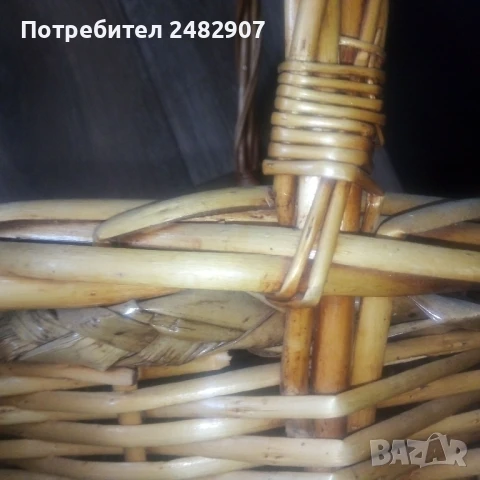 Стара кошница, снимка 9 - Антикварни и старинни предмети - 51271168