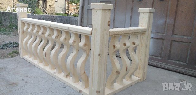 Дървен парапет, снимка 12 - Декорация за дома - 31868218