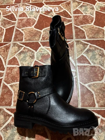Dune London чисто нови боти естествена кожа, снимка 2 - Дамски боти - 50713549