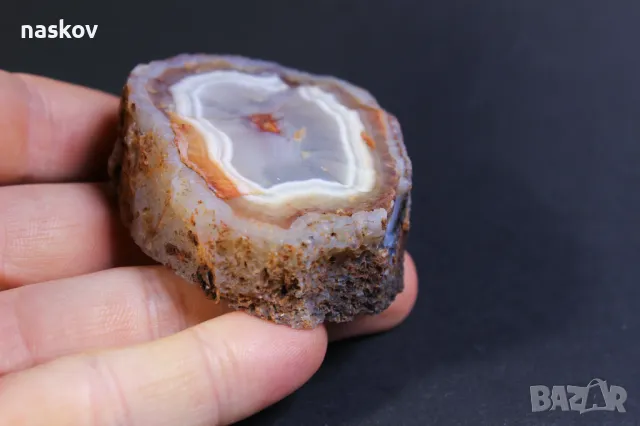 Кристали хризопраз, шунгит, калцит, ахат, барит, апатит, кварц, обсидиян, снимка 13 - Колекции - 27739436