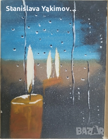 Ръчно рисувани картини от акрил, снимка 3 - Картини - 51909547