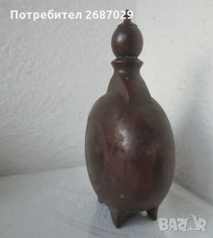 стара дървена  бъклица манерка, Бърдук, снимка 2 - Други - 35003520