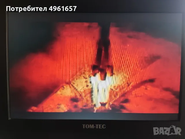 Телевизор с DVD PLAYER TOM-TEC на 12V., снимка 3 - Телевизори - 56544246