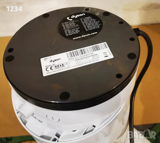 от 699 на 240лв вентилатор Dyson AM01 Air Multiplier, снимка 12 - Вентилатори - 49717640