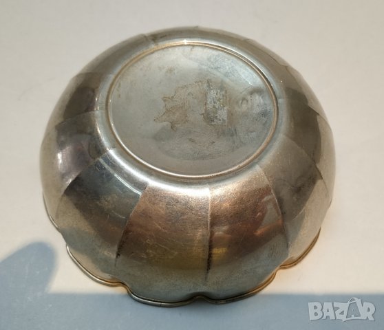 Сребърна купичка, снимка 7 - Антикварни и старинни предмети - 29935424