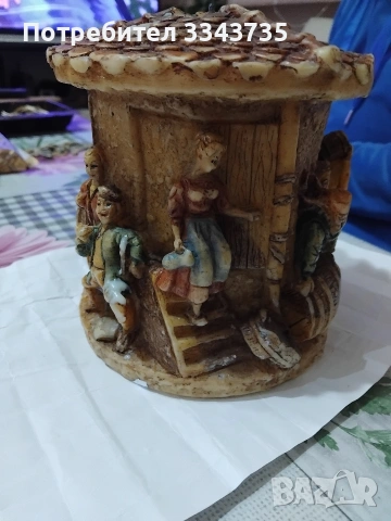 Декоративна скулптурна немска вечна свещ., снимка 3 - Декорация за дома - 53193965