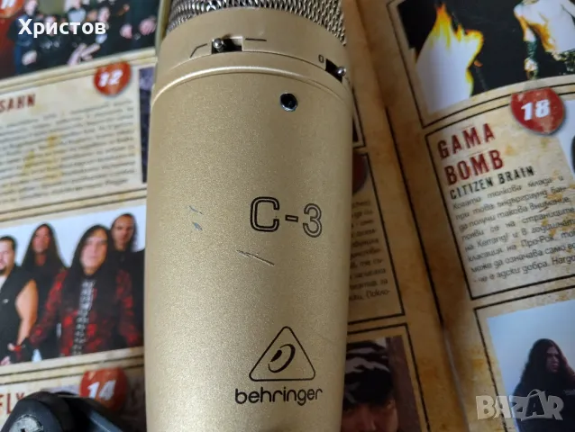BEHRINGER C3, снимка 2 - Микрофони - 47528509