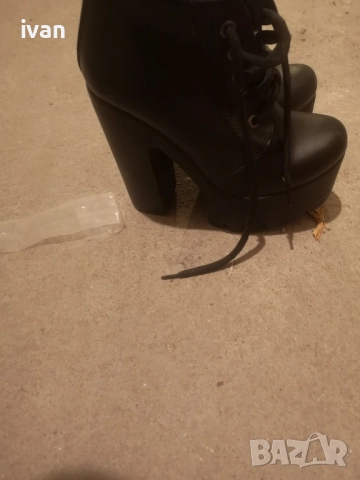 дамски обувки обувки със висок рок 36/38 номер естествена кожа, снимка 7 - Дамски обувки на ток - 51883620