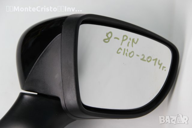 Дясно огледало Renault Clio IV (2013-2016г.) електрическо / 8 пина / температурен датчик, снимка 3 - Части - 35241563