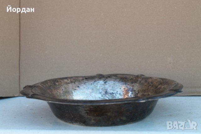 Немски посребрен поднос , снимка 6 - Антикварни и старинни предмети - 37563994