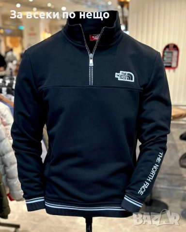 The North Face Мъжка Памучна Блуза С Дълъг Ръкав С Бродирано Лого Дъ Норт Фейс Код A972