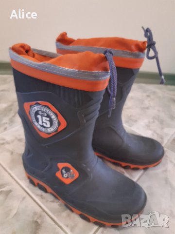 Детски гумени ботуши, 21.5см стелка, снимка 4 - Детски боти и ботуши - 39384199