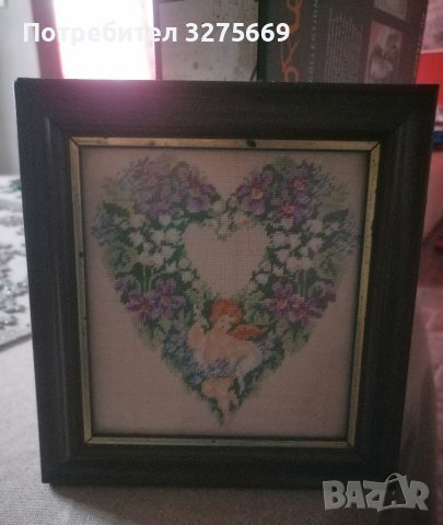 Гоблен "Ангелче" , снимка 3 - Гоблени - 39444470