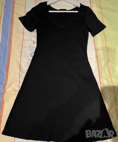 Черна лятна рокля S/M – нова!
