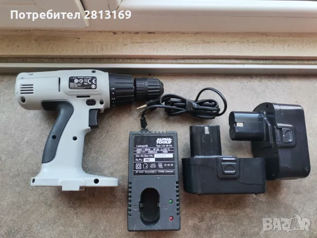 Акумулаторен винтоверт, ъглошлайф, зеге