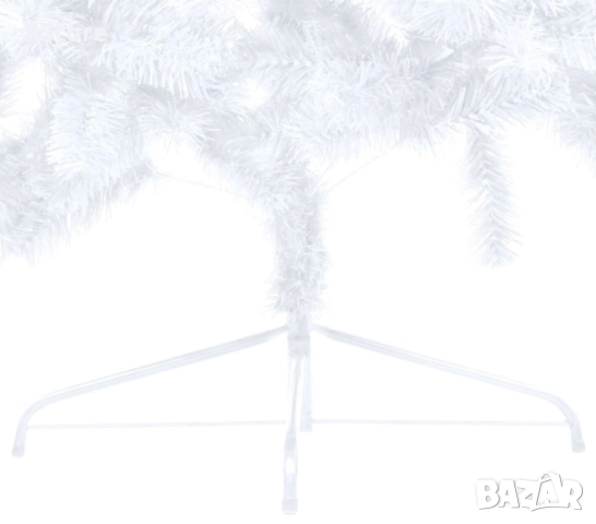 Изкуствена коледна елха - бяла -120см, снимка 3 - Декорация за дома - 52109744