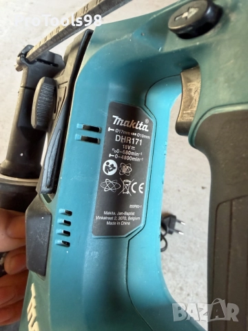 Makita DHR171 18V - Безчетков перфоратор, снимка 3 - Перфоратори - 56073494