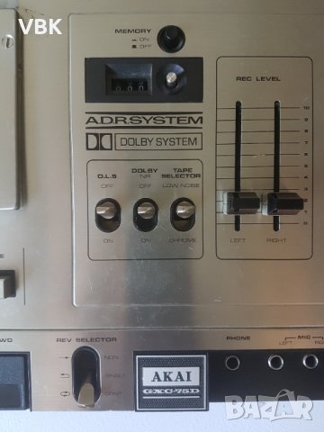 Akai GXC-75D Stereo Cassette Deck Recorder Vintage, снимка 11 - Декове - 37635884
