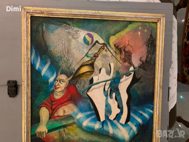 СТЕФАН ЖОТЕВ масло/платно, снимка 5 - Картини - 52838555