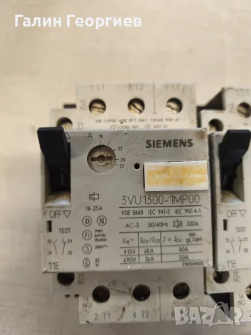 Термична защита Siemens 18-25A, снимка 2 - Резервни части за машини - 56512353
