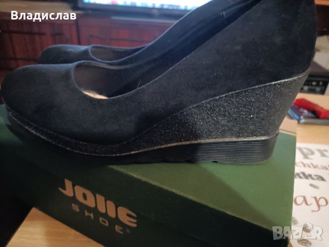 Дамски велурени обувки, снимка 4 - Дамски ежедневни обувки - 40134479