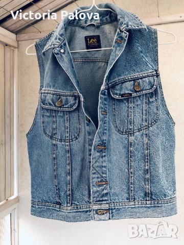 Дънков елек LEE RIDERS,KANSAS,U.S.A., снимка 6 - Елеци - 31693323