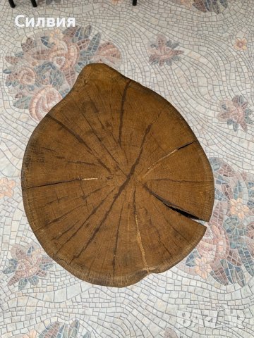 Малка маса от масивно дърво, снимка 3 - Маси - 42711468