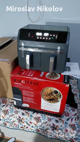 Instant Pot Vortex DUAL Air Fryer -  Еър Фрайъри и Фритюрници с горещ въздух