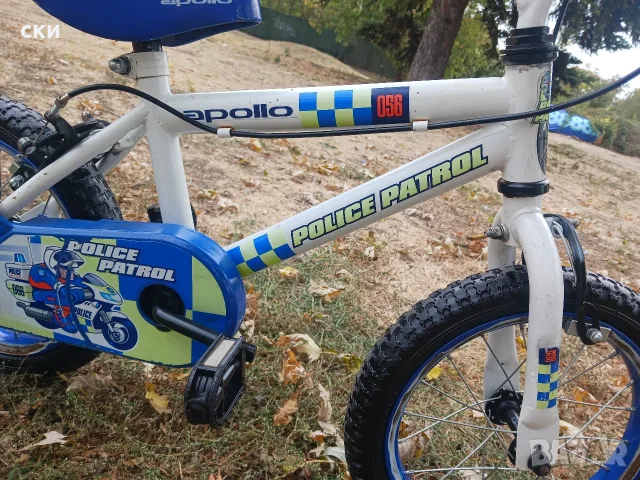 Детско колело Polise Patrol 14 цола , снимка 2 - Детски велосипеди, триколки и коли - 56469691