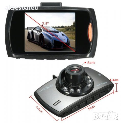 Автомобилна камера видео регистратор за стъкло на кола 1080p Full HD DVR Рекордер Автоматичен изглед, снимка 3 - Аксесоари и консумативи - 37654237