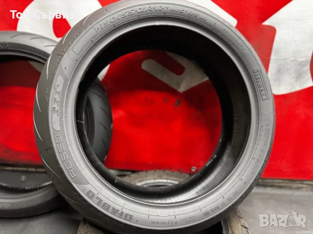 120 70 17/190 55 17, Мото гуми, Pirelli Diablo Rosso3, снимка 4 - Гуми и джанти - 51158642