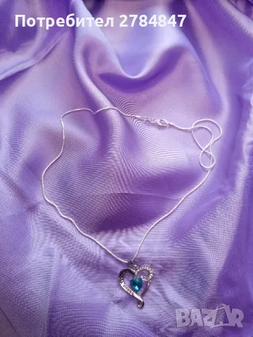 Колие с кристали , снимка 6 - Колиета, медальони, синджири - 49132333