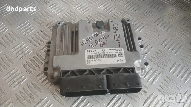 Компютър Honda Accord 2.2 CTDi 2006 0281012582 37820-RBD-E82 Accord VII (2002-2007)