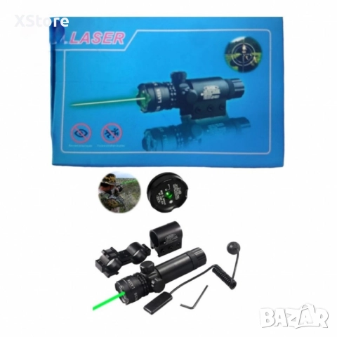 Зелен лазерен с батерия и USB зареждане - Прецизност и удобство в едно, снимка 2 - Друга електроника - 52555985