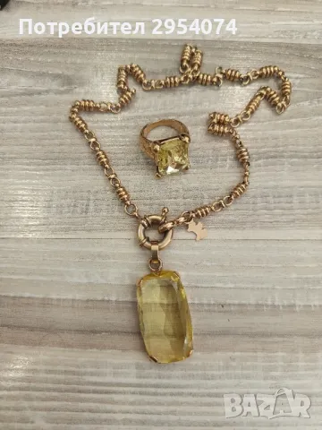 страхотен комплект , снимка 2 - Бижутерийни комплекти - 47432151