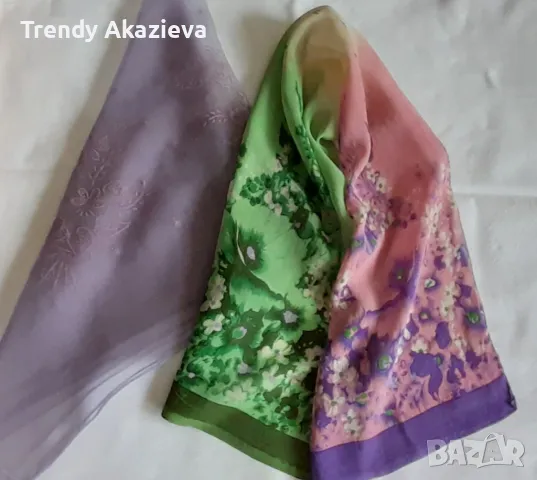 Две нежни дамски шалчета