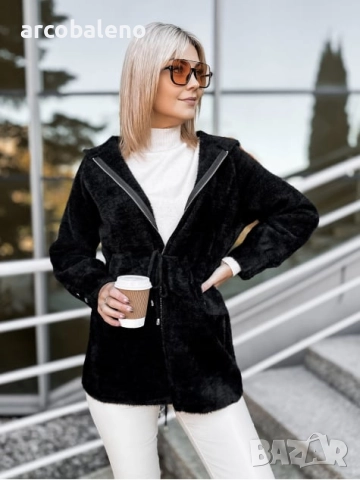 Дамско палто от алпака ORRIS, 5цвята , снимка 14 - Палта, манта - 51860734