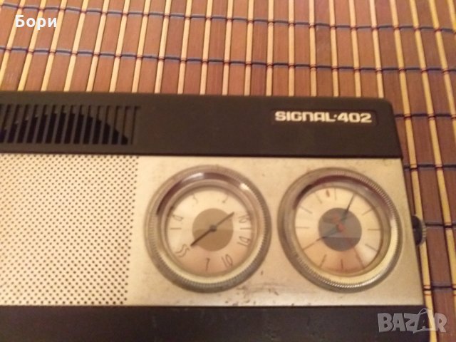 SIGNAL 402 Радио с часовник, снимка 2 - Радиокасетофони, транзистори - 31029787