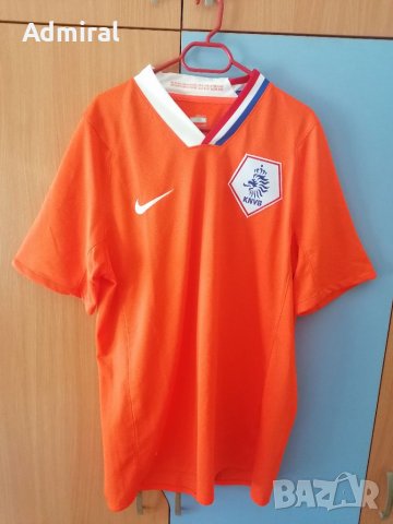 Оригинална мъжка тениска на Нидерландия Nike Размер M, снимка 2 - Тениски - 38218391