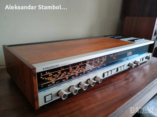 Стерео ретро ресийвър с касетен дек Tandberg Solvsuper 12C, снимка 3 - Ресийвъри, усилватели, смесителни пултове - 48768080