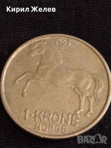 Две монети 1 франк 1923г. Белгия / 1 крона 1965г. Норвегия за КОЛЕКЦИОНЕРИ 26304, снимка 11 - Нумизматика и бонистика - 44350774