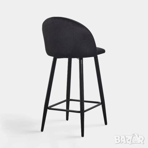 Бар стол / Стол тип щъркел CLIPOP C-U-DC-0073BL , снимка 4 - Столове - 42394716