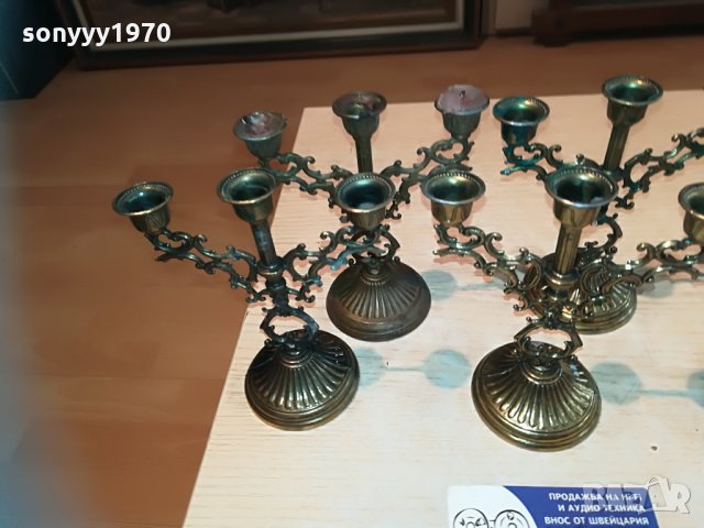 свещници-125лв за брои-внос швеицария, снимка 6 - Колекции - 30047071