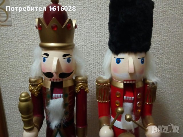 Нови дървени Коледни Лешникотрошачи., снимка 2 - Декорация за дома - 38808967